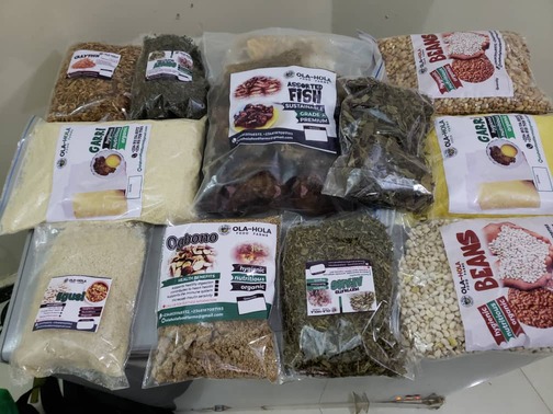 Prepared soup combo ingredients